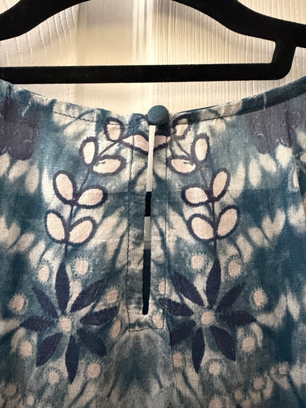 Soft Surroundings eyelet tie-dye blouse tank combo sz S/M - Picture 8 of 10